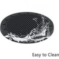 thumbnail image 3 of Juego de 4 portavasos de PVC para coche, accesorios para el interior del coche - Posavasos de silicona, 3 of 5