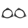 thumbnail image 2 of Unique Bargains 1Pair 6.5inch Outer Dia Car Speakers Plastic Mounting Ring Adapter Spacer for Toyota for Nissan, 2 of 2