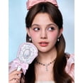 thumbnail image 4 of Espejo de mano Flower Knows Shell's Jewel vintage Princess Pink, 4 of 7