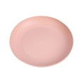 thumbnail image 1 of Platos de cena reutilizables, aptos para microondas y lavavajillas, platos de paja de trigo para cocina, vajilla infantil irrompible de 23 cm, 4 colores, rosa 23 cm, 1 of 6