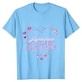 thumbnail image 5 of Graphic Tees for Women Carnival Graphic Print Short Sleeve T Shirt for Everyday Comfort and Versatile Style in Women's Tops Blue XL, 5 of 5