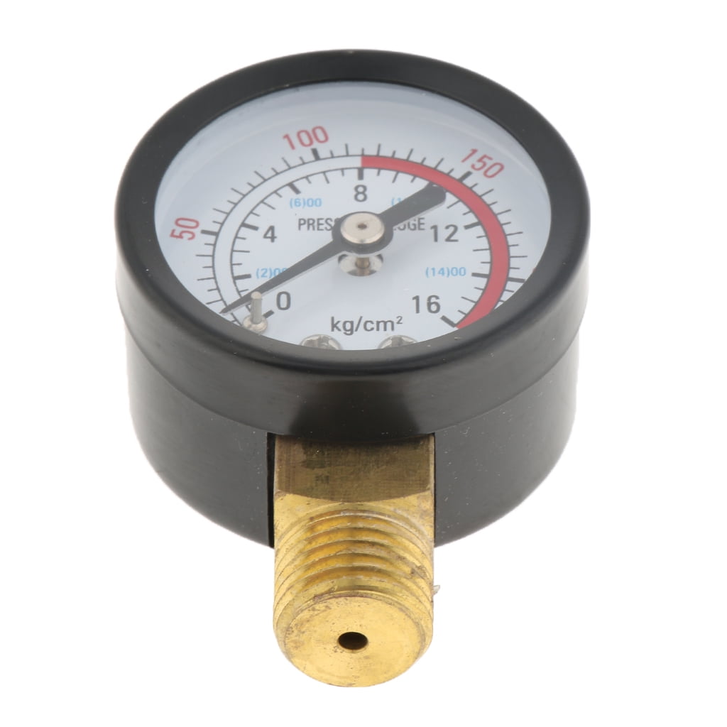 70psi 1.5" 40mm brass  pressure gauge 0-5 bar manometer PT1/8" bottom thread 