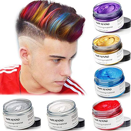 Sonew 120ml Unisex Diy Hair Color Wax Men Women Disposable Hair