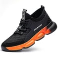 thumbnail image 4 of Steel Toe Cap Shoes Mens Lightweight Puncture-proof Safety Trainers, 4 of 5