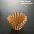 thumbnail image 7 of 50 Pcs Coffee Filter Tea Infuser Accessories Coffee Filter Paper No Bleach Coffee & Tea Filter Prevent Ground Overflow, 7 of 7