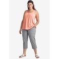 thumbnail image 4 of Ellos Women's Knit Henley Tank Top, 4 of 5