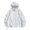 hgg262-White, variant on Mens UPF 50+ Light Jacket Full Zip Sun Protection Hoodie Summer Long Sleeve Shirt Hiking Fishing Outdoor with Pockets