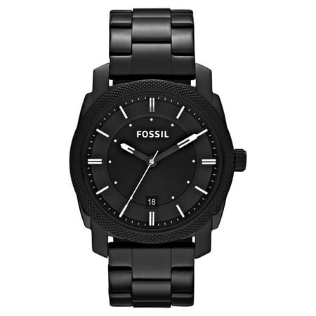 UPC 691464948139 product image for Fossil Men s Machine Black Stainless Steel Watch (Style: FS4775) | upcitemdb.com