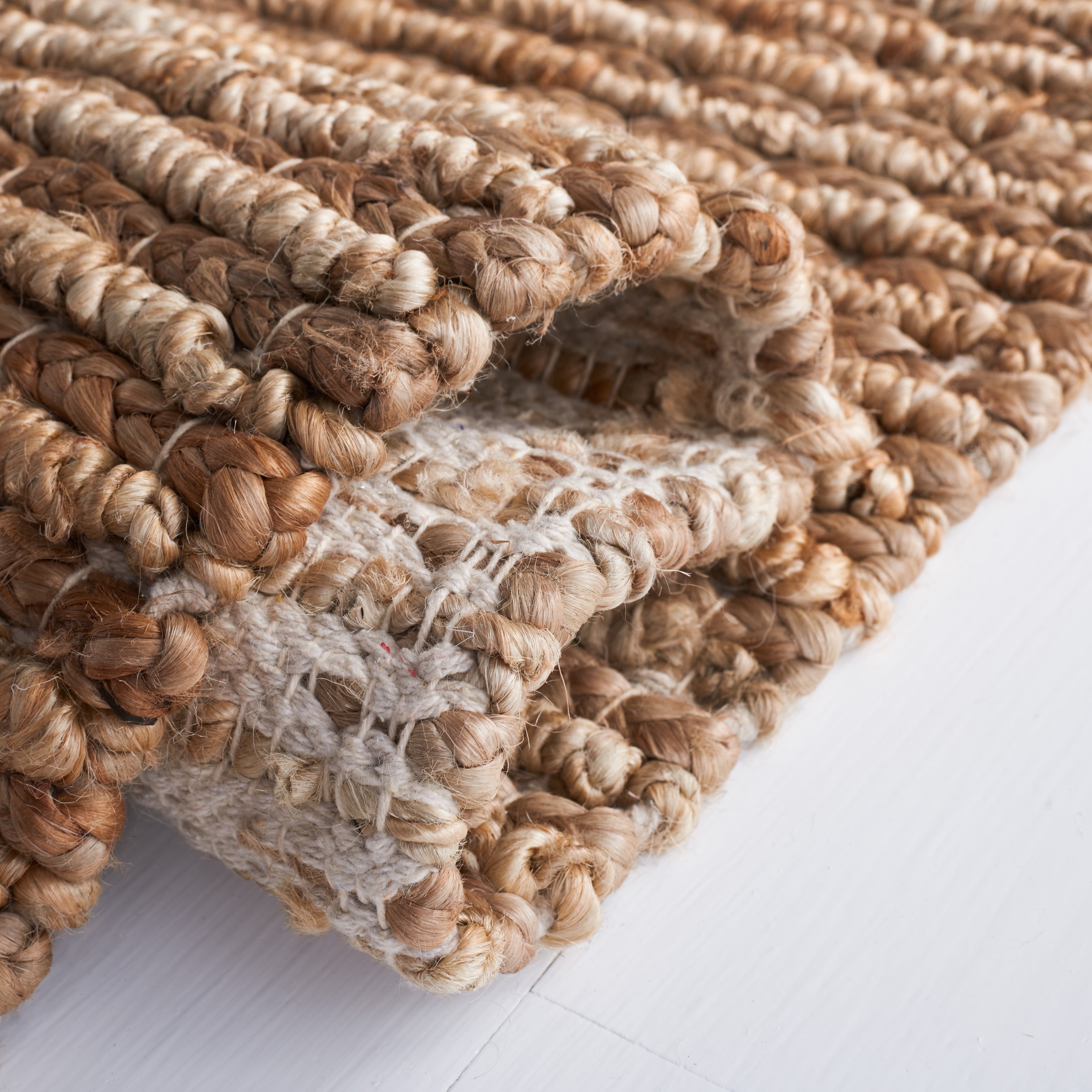 SAFAVIEH Natural Fiber Sheryll Solid Area Rug, Natural, 5' x 8'