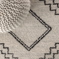 thumbnail image 3 of JONATHAN Y MOH200A-28 Amir Moroccan Beni Souk Cream/Black 2 ft. x 8 ft. Runner Rug, 3 of 11