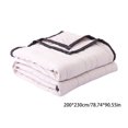 thumbnail image 3 of 78x90" King Size Cooling Blanket Summer Cooler Quilt for Hot Sleepers and Night Sweats Cooler Comforter Double Sided Cold Blanket Cooler Ice Blanket for All-Season on Clearance, 3 of 8