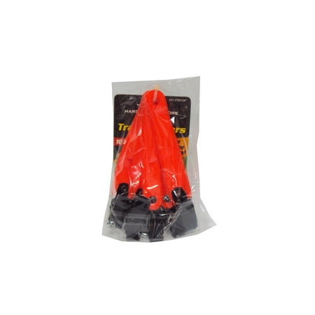 Core 3 Pair Pack - Hard Core Hunting Orange Reflective 3 Inch Trail Markers Pack of 10, HC-3TM10P