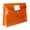 Orange, variant on Purple A4 PP File Organizer with Snap Closure, 33x25x6cm, Expandable Pouch for Papers & Receipts (1pc)