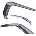 thumbnail image 5 of Genrics LH Chrome Molding 3Pcs Front Bumper Trim For 2016 2017-2020 Mitsubishi Outlander, 5 of 7