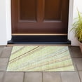thumbnail image 6 of Addison Rugs Chantille Indoor/Outdoor Transitional Stripes Aloe Washable Rectangle Rug, 1'8" x 2'6", 6 of 6