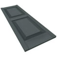 thumbnail image 6 of Ekena Millwork 12 in. W x 59 in. H Builders Edge, Standard Two Equal Panels, Raised Panel Shutters, Includes Matching Installation Spikes (Per Pair), 419 - Storm Cloud, 6 of 12