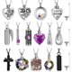thumbnail image 1 of Urna de recuerdo Ecation de acero inoxidable, 15 unidades, color morado, 1 of 8