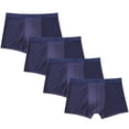 thumbnail image 1 of 4 unids/lote de calzoncillos para hombre, calzoncillos para hombre, calzoncillos tipo bóxer, calzoncillos para hombre, calzoncillos con agujeros de bambú, talla grande 5XL6XL7XL Tan Jianjun unisex, 1 of 2