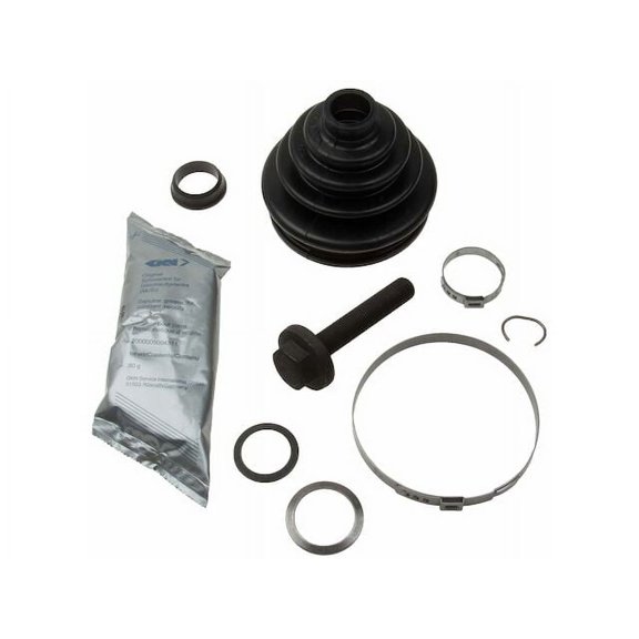 Front Outer CV Boot Kit - Compatible with 1997 - 2001 Audi A4 Quattro 1.8L 4-Cylinder 1998 1999 2000