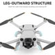 thumbnail image 3 of Pata del tren de aterrizaje Compatible con DJI Mini 3 Pro, extensión de altura plegable para Dron, pies de aterrizaje, extensión segura del tren de aterrizaje, 3 of 8
