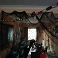 thumbnail image 6 of Halloween Creepy Spooky Gauze Cloth Black Cheesecloth Scary Halloween Decorations for Haunted House Home Wall Patio Garden, 6 of 6