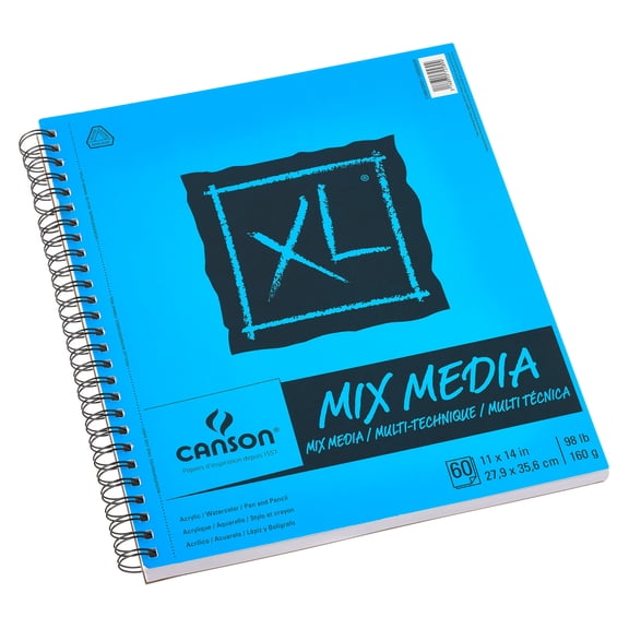 Canson XL Mix Media Pad, 12 Pack