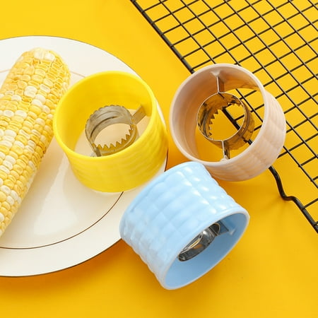 

Oiur Corn Stripper Sharp Blade Comfortable Grip Manual Labor-saving Corn Stripping Tool Corn Cob Cutter Thresher Kitchen Accessories