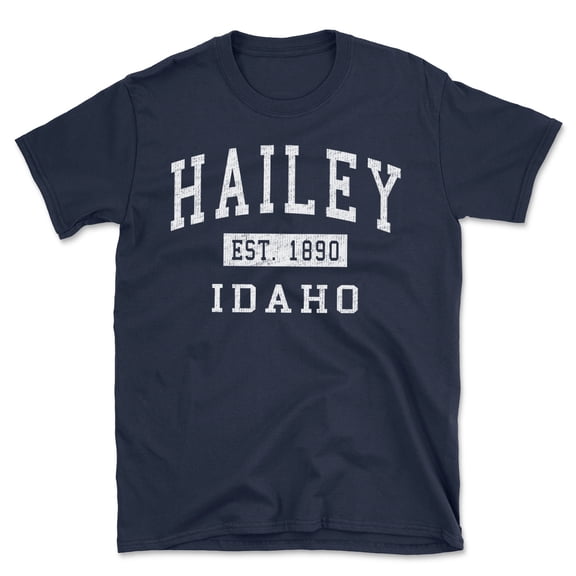 Hailey Idaho Classic Established Men's Cotton T-Shirt