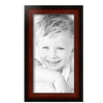 thumbnail image 2 of ArtToFrames 8" x 15" Matte mahogany Diploma Picture Frame, 8x15 inch Brown Wood Poster Frame (WOM-5108), 2 Pack, 2 of 6