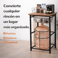 thumbnail image 4 of Porta Garrafón 20L con Mesa y Canastilla | Soporte Metálico con Repisa para Cocina, Oficina o Negocio, 4 of 8