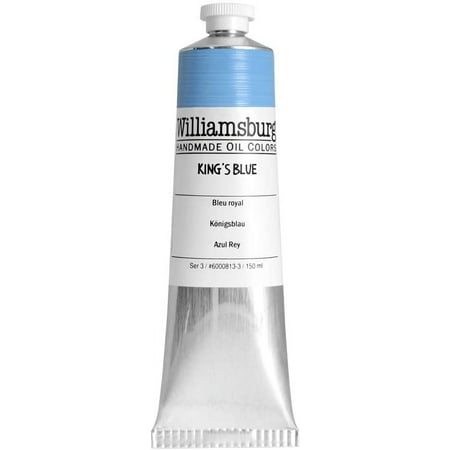 UPC: 0877463002595 | Williamsburg Handmade Oil Paint 150 ml King s Blue