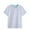 Grey, variant on Girls Shirts 3-4 Years Short Sleeve T-Shirt Solid Color Plain T-Shirt Summer Casual Loose Soft T Shirt Tops Black