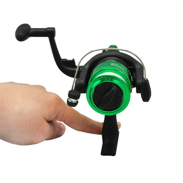 Tackle 4 Roulements à Billes Moulinet de Pêche Max Carpe Moulinet de Spinning Eau Douce Ultraléger Moulinets de Spinning Traînée Arrière, Cadre Squelettique en Aluminium Rigide