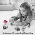 thumbnail image 4 of Replacement Part for Fisher-Price Little People Talking Castle Dollhouse Playset - Replacement Princess Ariel Figure holding a shell, 4 of 5