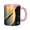 Pink, variant on Orange Cat Astronaut Coffee Mug Fun Custom Ceramic Mugs 11oz Red