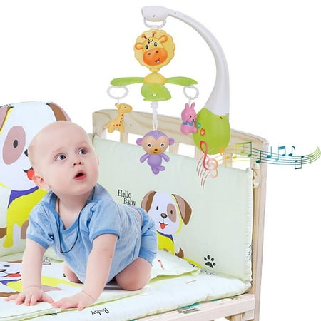 KARMAS PRODUCT Infant Baby Mobile Crib Bed Bell DIY Music Box Kid Toys