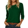 thumbnail image 7 of Ounisa Womens Slim Fit Velvet Burnout Top Cowl Neck Long Sleeve See Through Shirt Blouses Tops, 7 of 7