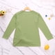 thumbnail image 4 of Gibobby Blusas Manga Larga Para Niñas Camiseta larga informal con tipo túnica, camiseta para niños, blusa, camisetas de manga para niñas, camisetas para niñas （Verde， 6-7 Años), 4 of 5
