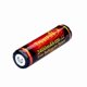 thumbnail image 4 of Batería recargable de iones de litio 18650 de 3,7 V y 3400 mAh con botón superior (paquete de 2) para LED, 4 of 5