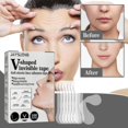 thumbnail image 1 of 100pcs Lift Face Sticker Instant Waterproof V Shape Breathable Makeup Adhesive Tape, 1 of 5