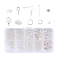thumbnail image 4 of segolike Earring Making Supplies with Head Pins Jewelry Findings Ear Pins Open Jump Rings Argent, 4 of 8