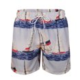 thumbnail image 2 of Aayomet Swimming Trunks for Men Hot Spring Holiday Beach Beach Pants Swimming Trunks Shorts (Blue, L), 2 of 5