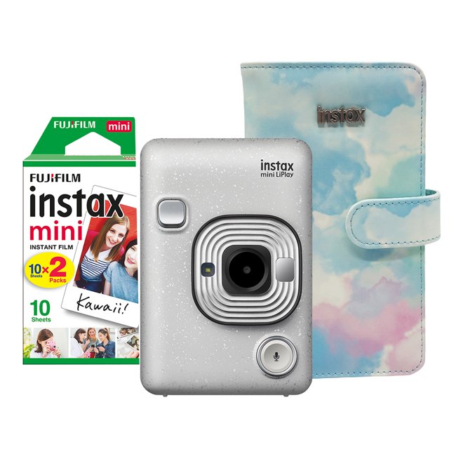 Pack Cámara Instax Mini LiPlay Blanca + 20 fotos + Regalo Álbum Fujifilm Instax Mini Liplay
