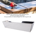 thumbnail image 3 of Stainless Steel Mud Pan, Plaster Mixing Tray Non Stick Wear Resist Multifunctional  for Mixing Cement Mortar Putty Paint, 3 of 7