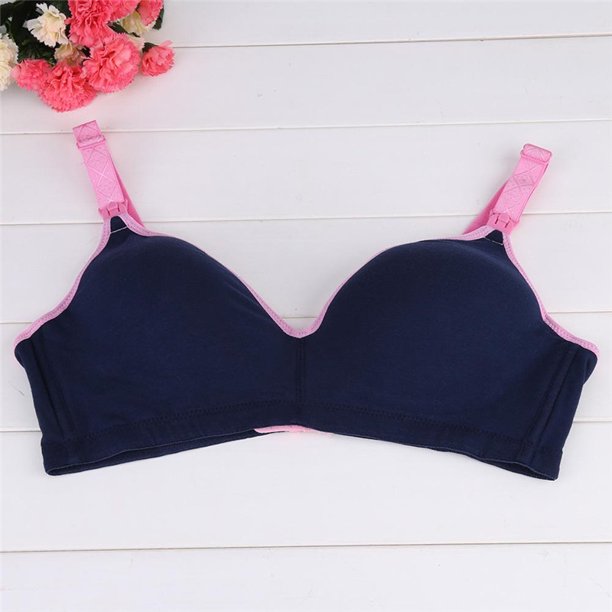 Qiilu Comfortable Sleeping and Breastfeeding Bra, No Steel Ring Sleep