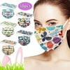 Giftesty Adult Mask Easter Printing Disposable Face Masks Industrial 3Ply 50PCS
