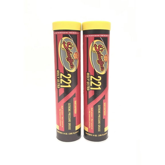 Schaeffer's 221-2 PACK Moly Ultra Extreme Pressure Grease NLGI #2, 14 oz.