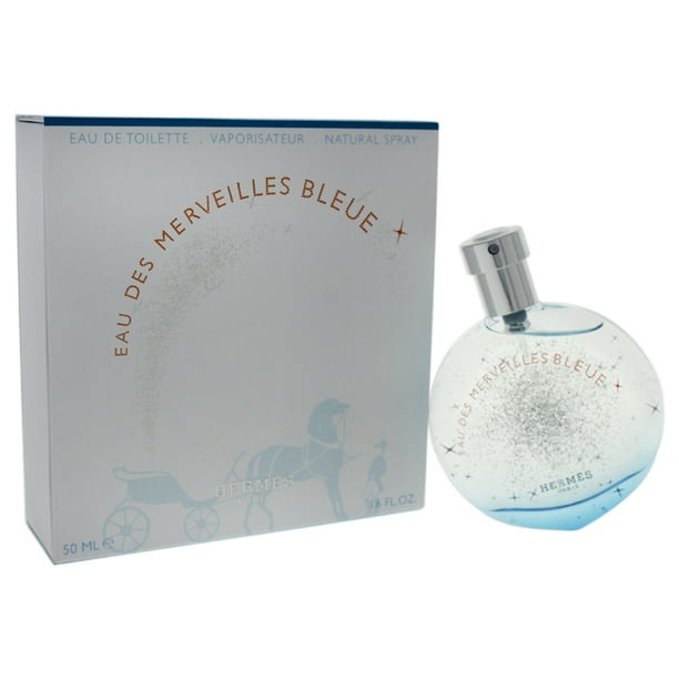 Hermes Eau Des Merveilles Bleue by Hermes for Women 1.6 oz EDT Spray