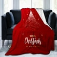 thumbnail image 6 of Anhility Christmas Blanket Throw, Red Snowflake Super Soft Comfortable Winter Warm Blankets for Couch Sofa Bed Lounging, Gifts for Kids Adults Wife, 29.53×39.37in, 6 of 6