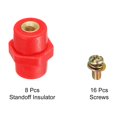 thumbnail image 3 of Unique Bargains Insulator 8pcs SM25 High Strength Standoff Insulators with M5 Screw for Power Distribution Cabinet, 3 of 6